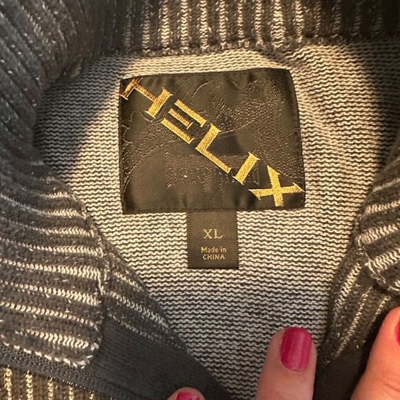 Helix Mens Sweater EUC Size XL - Picture 3 of 3